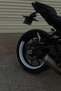 White Color Half Rim Strip Sticker Set (4 Pieces) for Yamaha Mt-07 - 2
