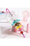 Kids Transparent Rain Umbrella – Cute Cartoon Printed Clear Umbrella for Boys & Girls, Lig - 6