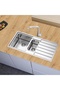 Wood Look Self Adhesive Countertop and Cabinet Covering Foil 70X100 cm