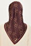 وشاح حريري 9228D (تويل)-80 - 4