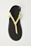 Sandals 2502 - Knotted Flip Flop Rope Yellow Women's Sandals - 3
