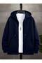 Unisex Zippered Hooded Sweatshirt