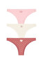 11823 Women's 3-Piece Brazilian Panties - 2