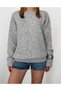 Crew Neck Oversize Elite Setona Knitwear Sweater Gray