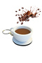 Coffee Cup Latte Bag Charm Barista Accessory Special Design Keychain for Coffee Lovers - 4