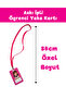 Girl Student Id Badge with Strap 10 Pieces - 3