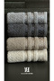Jakarli Lotus Hand and Face Towel 50X90 4 Pieces - 2
