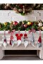 6 Pieces (14-16 cm) Gnome Christmas Nordic Lucky Dwarf Ornament Decoration Christmas Tree - 3