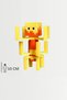 Minecraft Blaze Nether Hareketli Figür