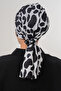 Patterned Buckle Bonnet Hijab Bonnet Daily Use Bonnet Shawl Scarf - 8