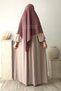 Elif Large Size Scarf 120X120 Rose - 3