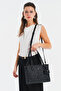 Black-Black Women's Shoulder Bag Us25504 - 3