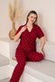 Short-Sleeved Milan Shirt Pajamas Set-Young Mother Series - 3