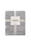 Nori 100% Cotton 2-Piece Hand Towel Set 50 X 90 Gray - 3