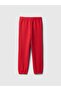Baby Boy Red Relaxed Logo Pull-On Jogger Sweatpants - 3