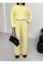 Women's Yellow Modal Long Sleeve Soft Touch Sports Suit - 2