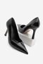 Women's Stiletto Pointed Toe Classic Heeled Shoes Zarte Black