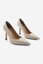 Women's Stiletto Pointed Toe Classic Heeled Shoes Zarte Beige - 5