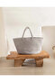 Bohem Women's Bag Natural Jute Wicker Large Volume Bag for Daily and Holiday Use - 2