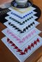 Multicolored Houndstooth Patterned Coffee Side Presentation Napkin (6 Pieces)