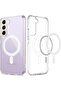 Case Compatible for Samsung Galaxy S23 Plus Case Slim Thin Magnetic Case Shock Absorption Anti-Scrat