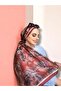 Rossa Pattern Soft Shawl - Tile - 3