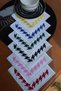 Multicolored Houndstooth Patterned Coffee Side Presentation Napkin (6 Pieces) - 5