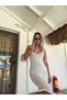 Boheme Pareo Dress • Knit Long Pareo Beachwear - 4