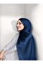شال Idol Satin Janjan - أزرق داكن - 3