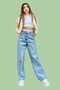 Arctic Blue Wide Leg Jean - 2