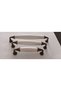 5Pcs Selected 96 128 160 mm Antique Yellow Luxury Modern Drawer Cabinet Cloakroom Furniture Handles White - 2