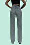 Ice Blue Wide Leg Jeans - 2
