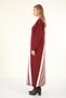 40875 - Stylish Comfortable Striped Knitwear Acrylic Full Length Women's Dress - 6