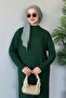 Corded Knitwear Dress - 4