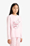 Pink Girl's Top and Bottom Set F6215A8/Pn688 - 3