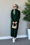 Corded Knitwear Dress - 5