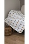 Cotton Double-Layered Combed Cotton Newborn Baby Blanket 80*90 - 2