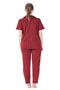 Checkered Pattern Front Buttoned Pajama Set - 2
