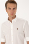 Men's Cream Long Sleeve Shirt 50300223-Vr071 - 2