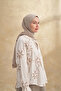 شال من الخيزران بنمط باروك - بيج غامق - 4