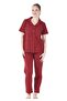 Checkered Pattern Front Buttoned Pajama Set