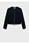 Strass Stone Boucle Jacket - 3