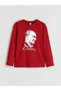 Lcw Kids Crew Neck Ataturk Printed Boys T-Shirt (W5)