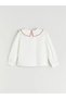 Girl's Shirt with Heart Detail (W5) - 2