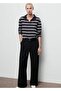Pleated Wide Leg Pants - 7