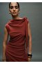 Dress with Knot Detail and Drawstring