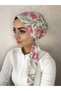 Hb4 Patterned Back Tie Shawl Scarf - 2