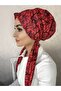 Hb5 Patterned Back Tie Shawl Scarf