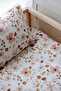 Flower Garden Montessori Bedding Set with Sheets (100X200 - 50X70 -90X190+20) - Floral Joys