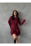New Season Knitwear Pleated Skirt Mini Dress